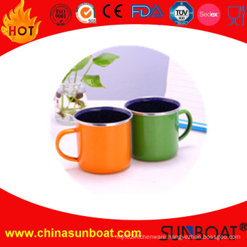 Factory Wholesale Customized Design Enamel Coffee Mug